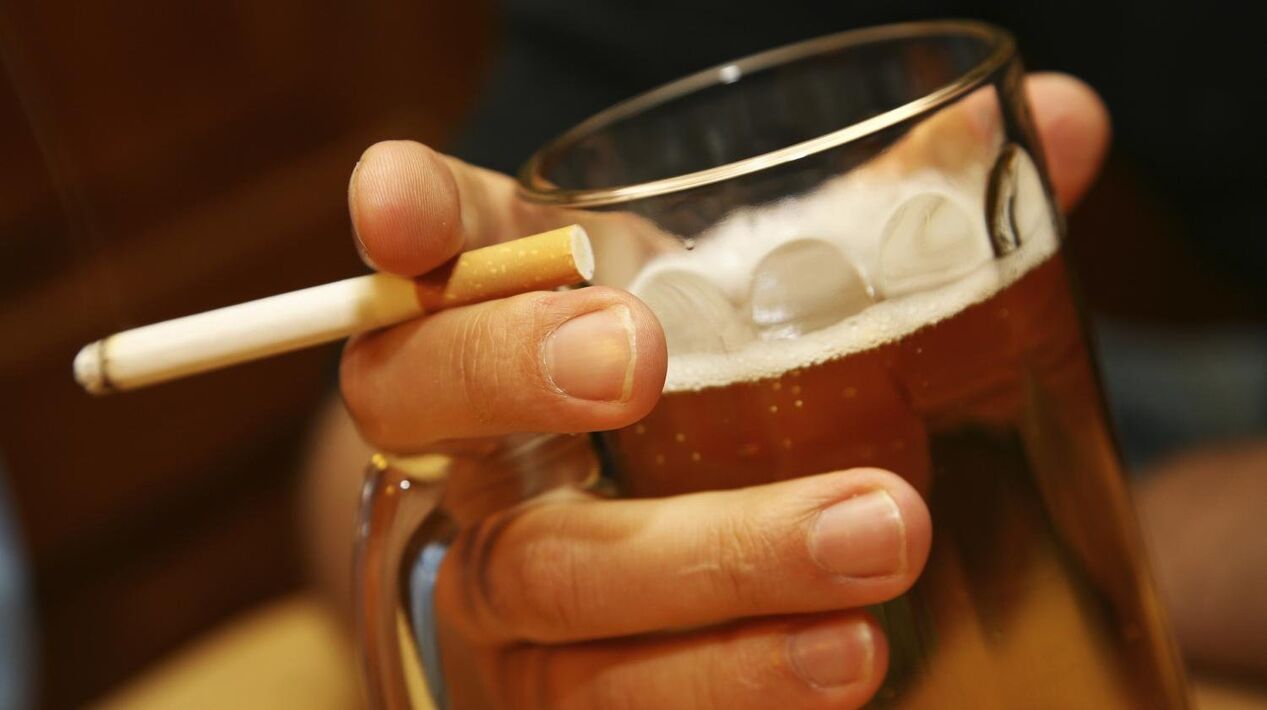 Bad habits - factors in the occurrence of chronic prostatitis